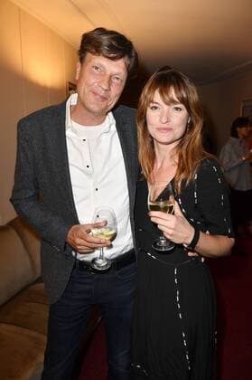 Roland Suso Richter und Ina Paule Klink bei der Verleihung des Götz George Preises 2019 in der Astor Film Lounge. Berlin, 19.08.2019
