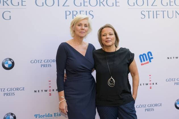 Berlin GER, Berlin, 19.08.19, Preisverleihung - Goetz George Stiftung v.l. Marika George, Tanja George, Goetz George Stiftung - Preisverleihnung, 19.08.19, Copyright: xEIBNER UwexKochx EP_EER