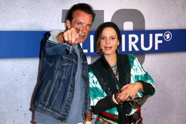 Entertainment Themen der Woche KW34 Entertainment Bilder des Tages Polizeiruf 110 - Fotocall Lucas Gregorowicz und Maria Simon auf dem Fotocall des neuen rbb Polizeiruf 110 am 20. August 2019 im Cinema Paris in Berlin. Das Erste zeigt den neuen rbb- Polizeiruf 110: Heimatliebe am 25. August 2019 um 20.15 Uhr . Berlin Charlottenburg Berlin Deutschland *** Polizeiruf 110 Fotocall Lucas Gregorowicz and Maria Simon on the Fotocall of the new rbb Polizeiruf 110 on 20 August 2019 at the Cinema Paris in Berlin The first shows the new rbb Polizeiruf 110 Heimatliebe on 25 August 2019 at 20 15 Uhr Berlin Charlottenburg Berlin Germany