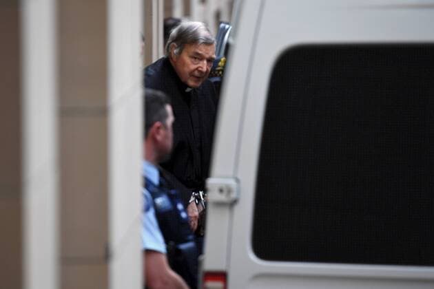 GEORGE PELL COURT, George Pell departs the Supreme Court of Victoria, Melbourne, Wednesday, August 21, 2019. Cardinal George Pell s appeal has been dismissed by the Court of Appeal and he will remain in prison. ( NO ARCHIVING, EDITORIAL USE ONLY, NO USE IN BOOKS WITHOUT CONSENT MELBOURNE VIC AUSTRALIA  Copyright: xJAMESxROSSx 20190821001414172556