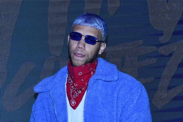 Jhay Cortez album Photocall MEXICO CITY, MEXICO - AUGUST 21: Puerto Rican singer of Reggaeton Jhay Cortez poses for photos before to offer a showcase to promote his hit No Me Conoce Remix at Universal Music Auditorium on August 21, 2019 in Mexico City, Mexico  Copyright: xCarlosxTischlerx EYE2910
