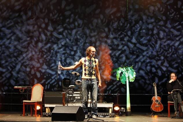 Olaf Schubert mit seiner Show Sexy Forever in der Kulturbrauerei. Görlitz, 21.08.2019