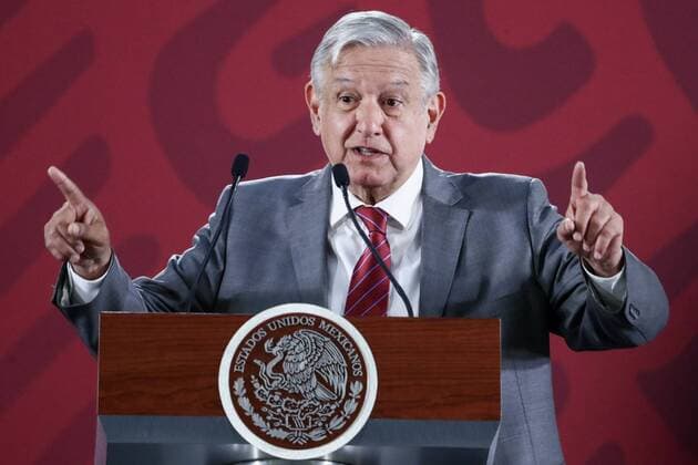August 21, 2019: EUM20190821NAC10.JPG.CIUDAD DE MEXICO, PresidencePresidencia-Conferencia.- 21 agosto 2019. El presidente Andres Manuel Lopez Obrador encabezo una conferencia de prensa en Palacio Nacional este 21 de agosto de 2019; en el evento participo tambien David Leon Romero, titular de Proteccion Civil. Foto: Agencia EL UNIVERSALIgnacio RamirezAFBV Copyright: xElxUniversalx