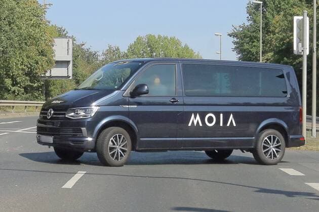 MOIA Taxe - gesehen am 22.08.2019 in Hannover