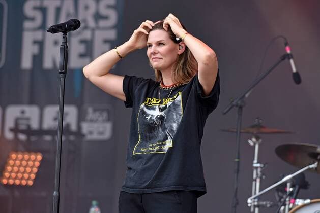 Entertainment Themen der Woche KW34 Entertainment Bilder des Tages Eva Briegel (Juli) bei Stars for free im Stadtpark in Magdeburg am 25.08.2019 *** Eva Briegel July at Stars for free in the Stadtpark in Magdeburg on 25 08 2019