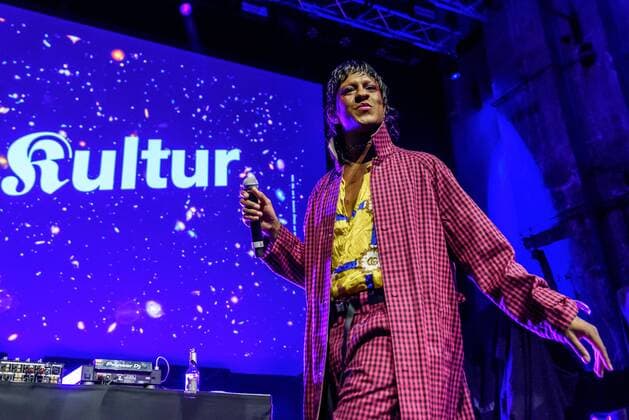 Mykki Blanco auf dem Musikfestival Pop-Kultur Kulturbrauerei in Berlin-Prenzlauer Berg snapshot-photography F.Boillot