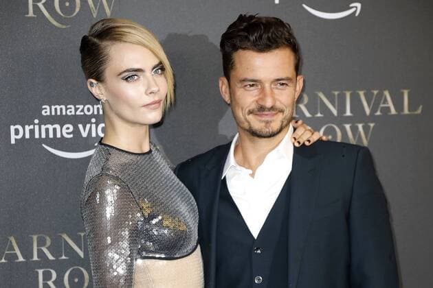 Entertainment Bilder des Tages Cara Delevingne und Orlando Bloom bei der Carnival Row (Amazon) Serien Premiere mit einem Special Screening am 26.08.2019 in Berlin Carnival Row (Amazon) Serien-Premiere in Berlin *** Cara Delevingne and Orlando Bloom at the Carnival Row Amazon Series Premiere with a Special Screening on 26 08 2019 in Berlin Carnival Row Amazon Series Premiere in Berlin