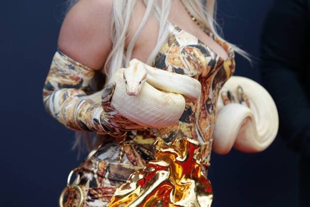 Tana Mongeau arrives on the red carpet at the 36th annual MTV Video Music Awards at the Prudential Center in Newark, NJ on Monday, August 26, 2019.  NJP20190826423 JOHNxANGELILLO