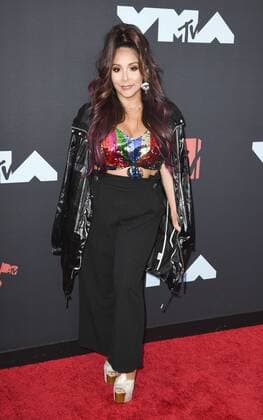 NEWARK, NJ - AUG 26: Nicole Polizzi attends the 2019 MTV Video Music Awards at Prudential Center on August 26, 2019 in Newark, New Jersey. Photo: imageSPACE MediaPunch Copyright: ximageSPACEx