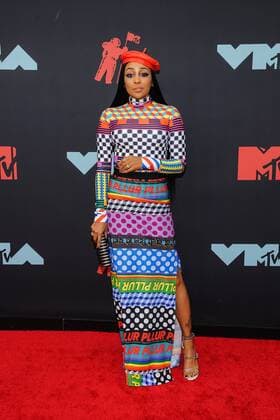 27 August 2019 - Newark, New Jersey - Monica. 2019 MTV Video Music Awards held at Prudential Center. Photo Credit: Christopher Smith AdMedia 244242 2019-08-27 New Jersey Newark  Copyright: xAdMediax STAR_244242_007