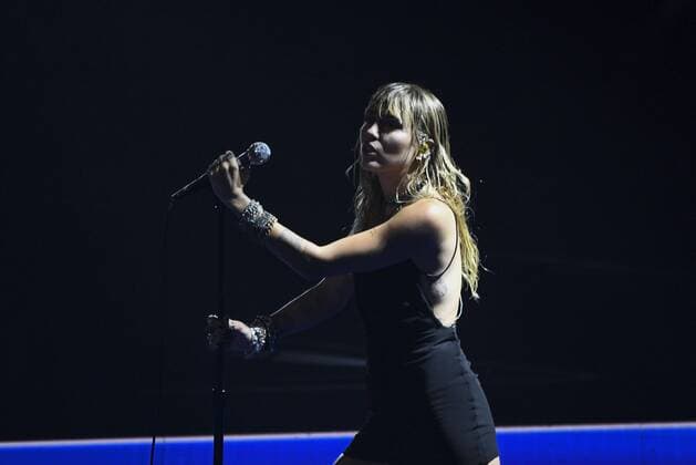 NEWARK, NJ - AUG 26: Miley Cyrus performs during the 2019 MTV Video Music Awards at Prudential Center on August 26, 2019 in Newark, New Jersey. Photo: imageSPACE MediaPunch Copyright: ximageSPACEx