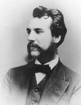 Alexander Graham Bell Alexander Graham Bell (1847-1922) Scottish-born American inventor; patented telephone 1876. Photograph of Bell as a young man Copyright: xPhoto12 AnnxRonanxPicturexLibraryx ARP07096_390001945