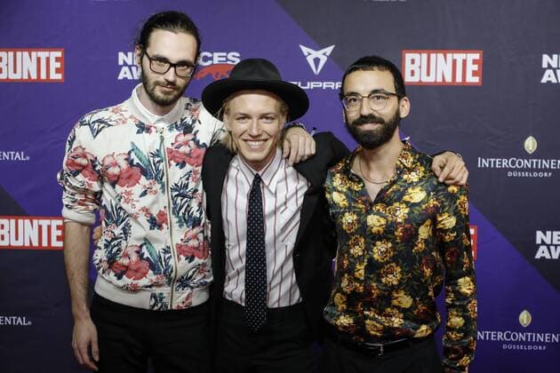 29.08.2019. Düsseldorf. Band Matija auf dem Bunte New Faces Award im alten Stahlwerk. Düsseldorf Altes Stahlwerk, Ronsdorfer Str. Nordrhein-Westfalen Deutschland