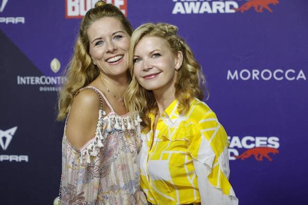 29.08.2019. Düsseldorf. Gast auf dem Bunte New Faces Award im alten Stahlwerk. Miriam Lange Eva Imhof Düsseldorf Altes Stahlwerk, Ronsdorfer Str. Nordrhein-Westfalen Deutschland