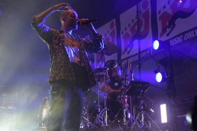 Energy Music Tour Berlin 2019 Bastille, Dan Smith, Kyle Simmons, Will Farquarson, Charlie Barnes, Chris Wood Live on Stange bei der Energy Music Tour 2019 in der Kulturbrauerei in Berlin am 31.08.2019