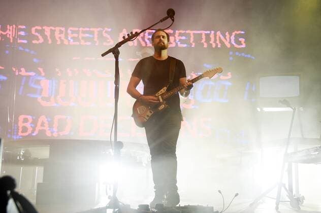 Bastille live bei der Energy Music Tour 2019 in der Kulturbrauerei. Berlin, 31.08.2019
