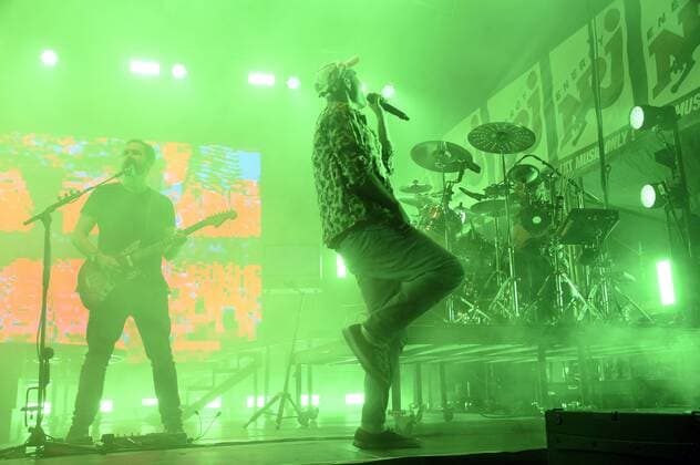 Bastille live bei der Energy Music Tour 2019 in der Kulturbrauerei. Berlin, 31.08.2019