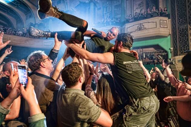 August 31, 2019: Skunk Anansie in Concert at The O2 Academy, Glasgow, 31st August 2019  - ZUMAr152 20190831_zaa_r152_008 Copyright: xSw1x