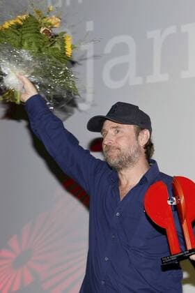 Bjarne Mädel bei der Verleihung des Preises für Schauspielkunst 2019 auf dem 15. Festival des Deutschen Films Ludwigshafen im Festivalkino. Ludwigshafen, 01.09.2019