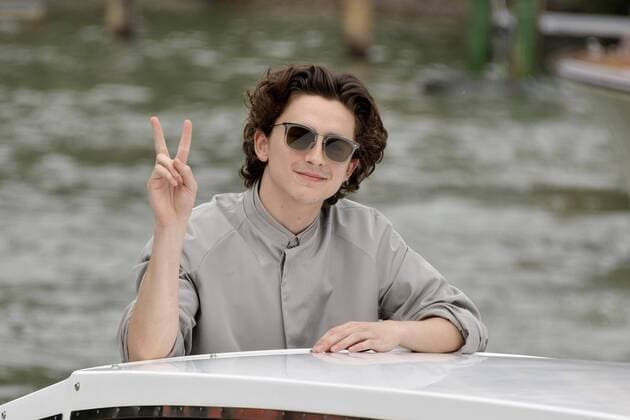 Bilder des Jahres 2019, Entertainment 09 September Entertainment Themen der Woche KW36 76th Venice Film Festival 2019,Celebrity Sightings . Pictured Timothy Chalmet  Copyright: xSimonexComi xVeneziax xIPAx xVeneziax