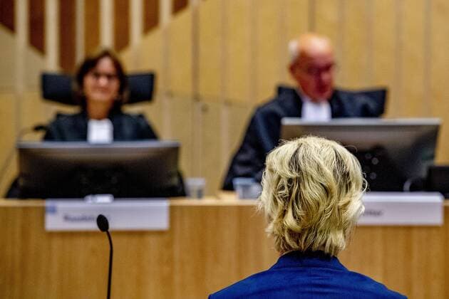 News Bilder des Tages SCHIPHOL - 03-09-2019 Geert Wilders at the highly protected court at Schiphol. Geert Wilders arrives at the highly protected court at Schiphol  x4259412x Copyright: