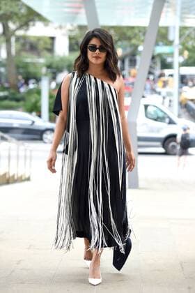 September 4, 2019, New York, NY, USA: September 4, 2019 New York City..Priyanka Chopra arriving to the FIT Couture Council Award luncheon during New York Fashion Week on September 4, 2019 in New York City. New York USA Copyright: xKristinxCallahanx