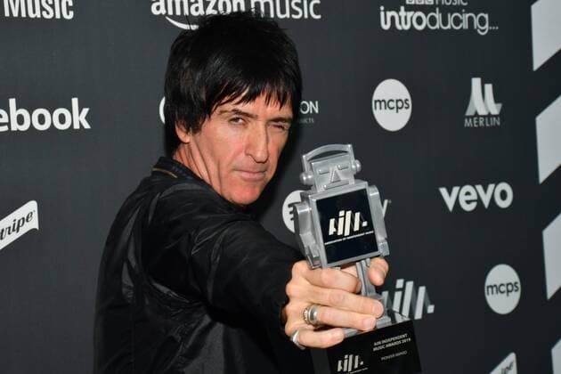 Johnny Marr at AIM Independent Music Awards at the Roundhouse, Camden Town, London, UK. SEPTEMBER 3rd 2019  SLIx193209