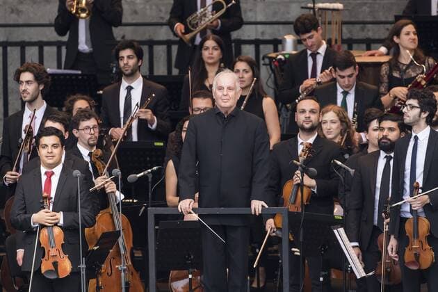 19 West-Eastern Divan Orchestra, Dirigent Daniel Barenboim, live in der Berliner Waldbuehne am 17.08.19. Klassik, Orchester, Musik Berlin Deutschland, Germany Copyright: xPOP-EYEx xBenxKriemannx POP-EYE_10116968