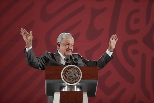 September 4, 2019: EUM20190904NAC15.JPG.CIUDAD DE MEXICO. PresidencyPresidencia-AMLO. 4 de septiembre de 2019. El presidente Andres Manuel Lopez Obrador durante la conferencia matutina en Palacio Nacional. Foto: Agencia EL UNIVERSALIvan StephensEELG Copyright: xElxUniversalx