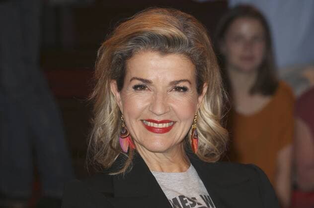 Anne-Sophie Mutter bei der Aufzeichnung der ZDF-Talkshow Markus Lanz im Fernsehmacher Studio auf dem Phoenixhof. Hamburg, 04.09.2019