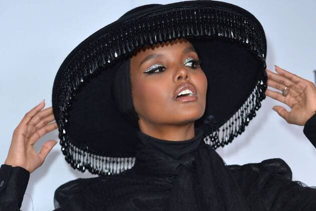 September 5, 2019, New York, NY, USA: September 5, 2019 New York City..Halima Aden attending The Daily Front Row Fashion Media Awards arrivals on September 5, 2019 in New York City. New York USA Copyright: xKristinxCallahanx