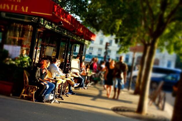 Paris, Straßencafe