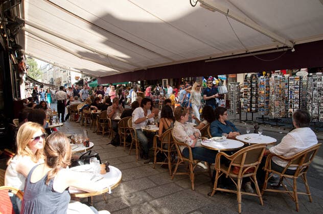 Paris, Straßencafe