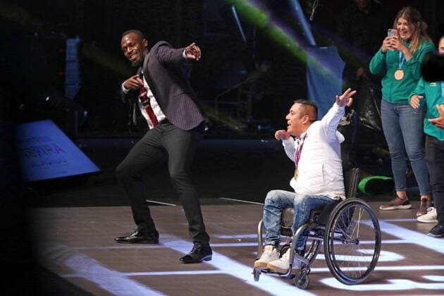 Entertainment Themen der Woche KW36 Entertainment Bilder des Tages Usain Bolt zu Gast in Mexiko-Stadt September 6, 2019: EUM20190906DEP09.JPG.CIUDAD DE MEXICO. ForumForo-Mexico Siglo XXI-Bono.- 6 de septiembre de 2019. El exatleta Usain Bolt durante su participacion en Mexico Siglo XXI organizado por la Fundacion Telmex Telcel en el Auditorio Nacional. Foto: Agencia EL UNIVERSALCarlos MejiaEELG Copyright: xElxUniversalx