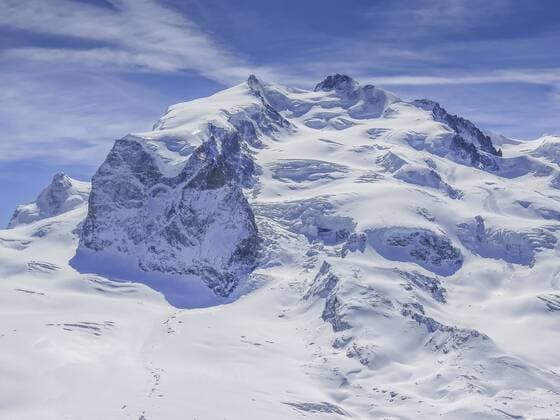 Dufourspitze, Wallis, Schweiz