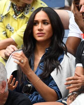 Prominente Zuschauer bei den Tennis US Open in New York Herzogin Meghan als Zuschauer bei den Tennis US Open in New York FLUSHING NY- SEPTEMBER 07: Meghan, Duchess of Sussex is seen watching Serena Williams Vs Bianca Andreescu during the women s finals on Arthur Ashe Stadium at the USTA Billie Jean King National Tennis Center on September 7, 2019 in Flushing Queens Copyright: xmpi04x xMediaPunchx