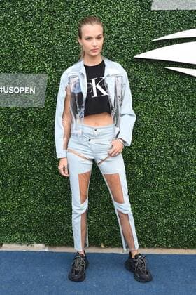 FLUSHING NY- SEPTEMBER 07: Josephine Skriver attends the women s finals Serena Williams Vs Bianca Andreescu at Arthur Ashe Stadium at the USTA Billie Jean King National Tennis Center on September 7, 2019 in Flushing Queens. Copyright: xmpi04x xMediaPunchx