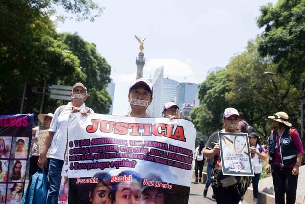September 8, 2019: EUM20190908NAC13.JPG.CIUDAD DE MEXICO. ProtestProtesta-Feminicidio.- 8 de septiembre de 2019. Mujeres participan en la Marcha del silencio para exigir justicia por los feminicidios ocurridos en distintas entidades del pais. Foto: Agencia EL UNIVERSALGerardo LunaEELG Copyright: xElxUniversalx