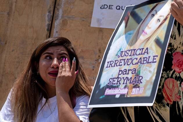 September 8, 2019: EUM20190908NAC26.JPG.CIUDAD DE MEXICO. ProtestProtesta-Feminicidio.- 8 de septiembre de 2019. Mujeres participan en la Marcha del silencio para exigir justicia por los feminicidios ocurridos en distintas entidades del pais. Foto: Agencia EL UNIVERSALGerardo LunaEELG Copyright: xElxUniversalx