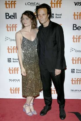 Valerie Pachner und August Diehl bei der Premiere von Jojo Rabbit auf dem 44. Toronto International Film Festival im Princess of Wales Theatre. Toronto, 08.09.2019