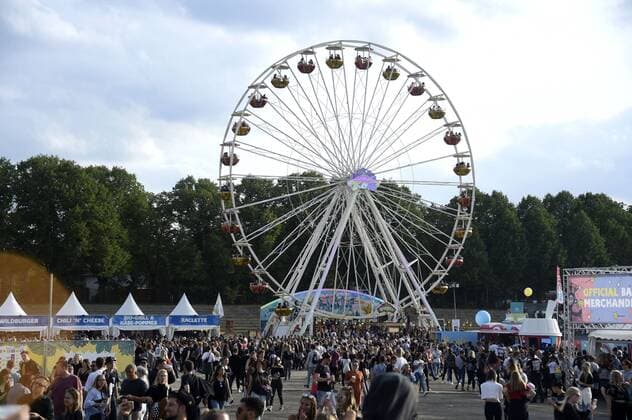Festivalbesucher beim Lollapalooza Festival im Olympiastadion und Olympiapark. Berlin, 08.09.2019