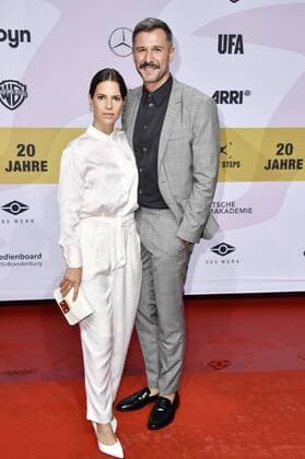 Birthe Wolter und Jochen Schropp bei der 20. Verleihung der First Steps Awards 2019 im Stage Theater des Westens. Berlin, 09.09.2019