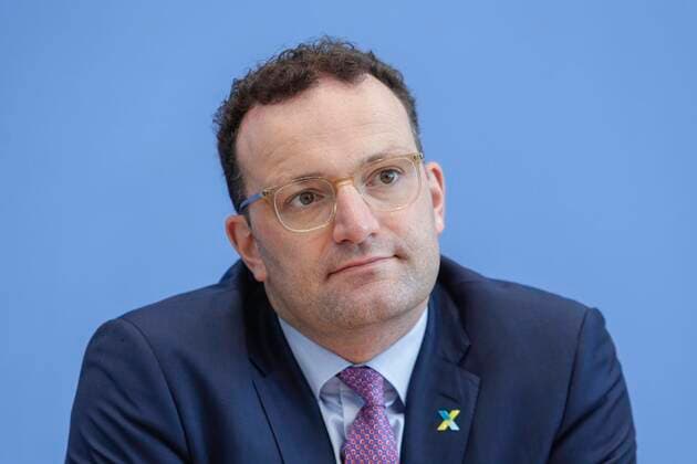 10.09.2019, Berlin, Deutschland - Pressekonferenz: Nationales Krebspraeventionszentrum und strategische Partnerschaft zwischen DKFZ und der Deutschen Krebshilfe. Foto: Jens Spahn, CDU, Bundesgesundheitsminister.