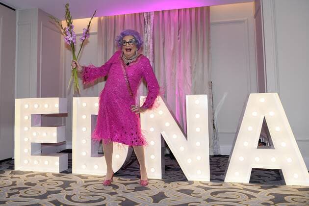 HIGH TEA WITH DAME EDNA MEDIA CALL, Dame Edna Everage is seen during a High Tea event at The Langham in Sydney, Wednesday, September 11, 2019. Dame Edna Everage s new show, My Gorgeous Life , will tour Australia September through to December this year. ( NO ARCHIVING, EDITORIAL USE ONLY, NO USE IN BOOKS WITHOUT CONSENT SYDNEY NSW AUSTRALIA  Copyright: xBIANCAxDExMARCHIx 20190911001418772226