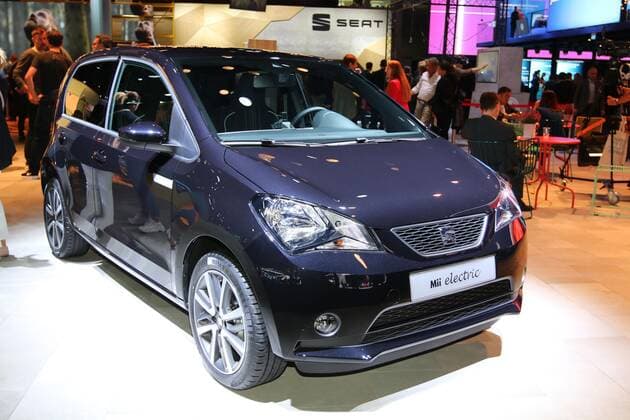 Seat Mii electric (Elektroauto), Weltpremiere, 68. IAA (Internationale Automobil-Ausstellung International Motor Show) PKW 2019, 12.-22.09.2019, Pressetage 10. & 11.09.2019, Frankfurt am Main (D), Messe, Auto, *** Seat Mii electric electric car, world premiere, 68 IAA International Motor Show International Motor Show Cars 2019, 12 22 09 2019, Press days 10 11 09 2019, Frankfurt am Main D , Messe, Auto,