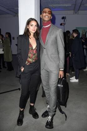 Luise Befort und Andrew VVarholla bei der Verleihung des 28. Montblanc de la Culture Arts Patronage Award 2019 im Künstlerhaus Bethanien. Berlin, 10.09.2019