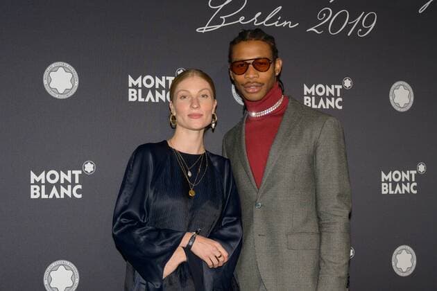Berlin GER, Berlin, 10.09.19, Verleihung des Montblanc de la Culture Arts Patronage Awards v.l. Lisa Banholzer, Andrew Vvarholla , 10.09.2019, Verleihung des Montblanc de la Culture Arts Patronage Awards beim diesjaehrigen Preistraeger, dem Kuenstlerhaus Bethanien, Copyright: xEIBNER UwexKochx EP_ukh
