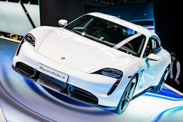 11.09.2019, xfux, Wirtschaft Automobil, IAA 2019 - Internationale Automobil Ausstellung, emwirt, empoli, v.l. Ansicht Auto Car Sportwagen Prosche Taycan turbo S Frankfurt am Main *** 11 09 2019, xfux, economy automobile, IAA 2019 international automobile exhibition, emwirt, empoli, v l view car car sports car Prosche Taycan turbo S Frankfurt am Main