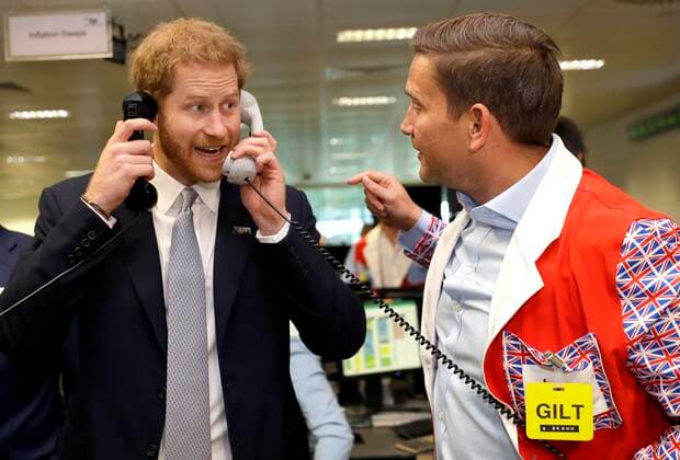 Bilder des Jahres 2019, Entertainment 09 September Entertainment Themen der Woche KW37 Entertainment Bilder des Tages . 11 09 2019. London, United Kingdom. Britain s Prince Harry, the Duke of Sussex at the annual BGC Charity Day in London. The day is held by BGC Partners to commemorate the 658 Cantor Fitzgerald and the 61 EuroBrokers employees who lost their lives in the 9 11 attacks on the World Trade Centre.  xPoolx xi-Imagesx IIM-20136-0002