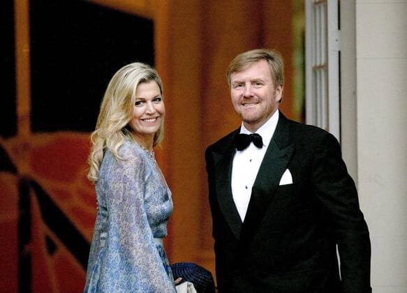 Bilder des Jahres 2019, Entertainment 09 September Entertainment Themen der Woche KW37 Entertainment Bilder des Tages 11-09-2019 Palace Queen Maxima and King Willem-Alexander arrive for the dinner offered to the members of the Raad van State at palace Noordeinde in The Hague.  Copyright: xPPEx